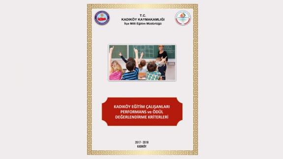 "Kadıköy Eğitim Çalışanları Performans ve Ödül Değerlendirme Kriterleri"