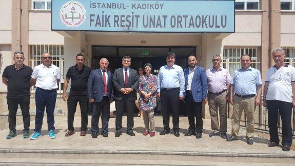 Kadıköy İlçe Milli Eğitim Müdürümüz Sadık ASLAN, Kadıköy Faik Reşit Unat Ortaokulunda, Kütüphane Açılışını Gerçekleştirdi.