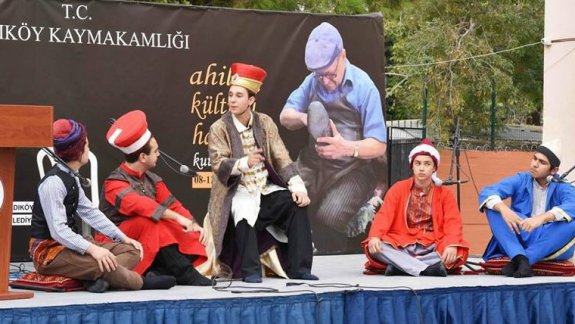 Ahilik Kültürü Haftası, Kadıköy 50. Yıl Cumhuriyet Feridun Tümer Mesleki ve Teknik Anadolu Lisesi´nde Gerçekleştirilen Törenle Kutlandı.