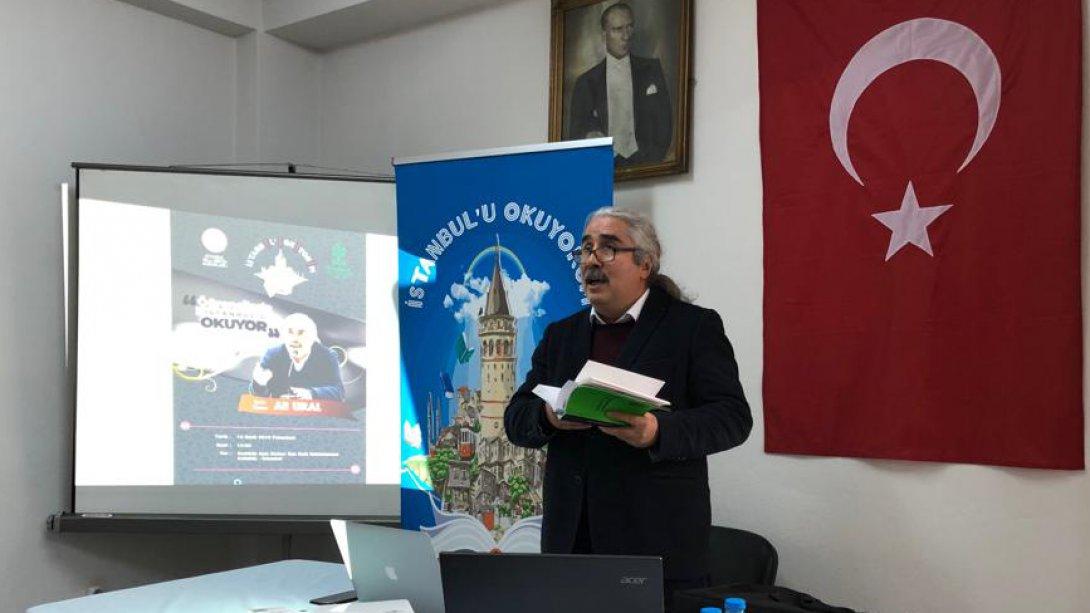 Yazar ve Şair Ali URAL  İstanbulu Okuyorum Kütüphanede Hayat Var Projesi Kapsamında Kadıköy´e Konuk Oldu.