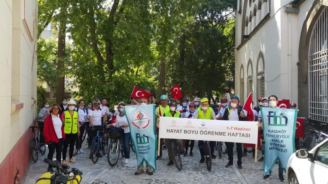 Hayat Boyu Öğrenme Haftası Etkinlikleri Kapsamında Bisiklet Turu Gerçekleştirildi