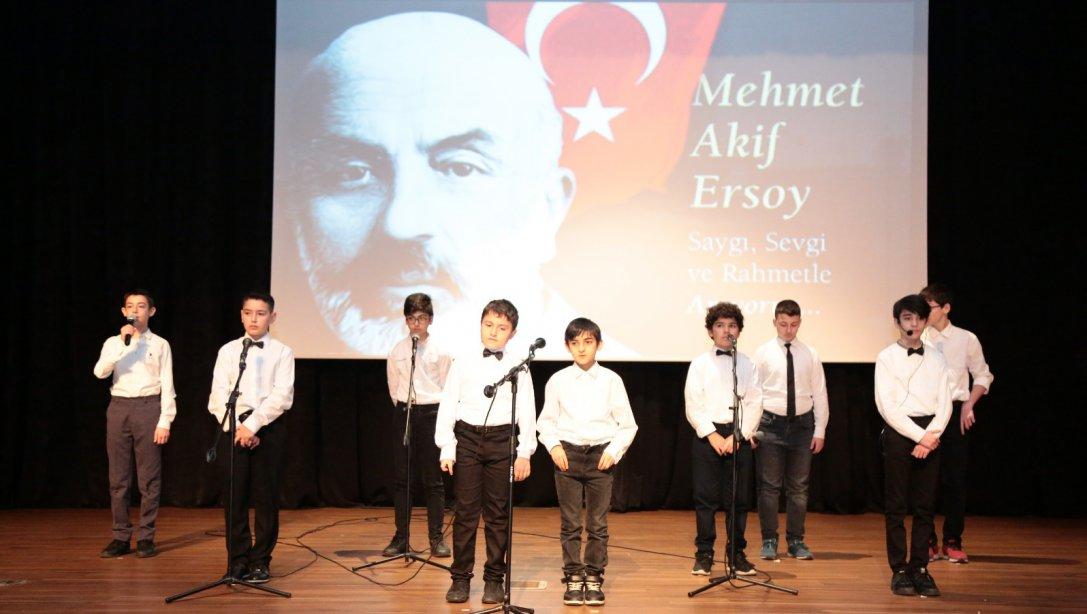 Millî Şairimiz Mehmet Akif Ersoy, Vefatının 85'inci Yılında Törenle Anıldı.