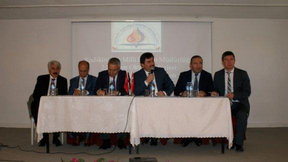 Kadıköy İlçe Milli Eğitim Müdürümüz Sadık ASLAN Başkanlığında Okul Müdürleri Değerlendirme Toplantısı Yapıldı. 