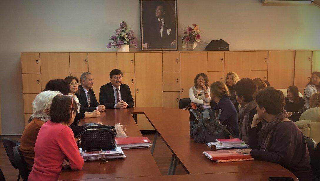 İlçe Milli Eğitim Müdürümüzden Bostancı Atatürk Ortaokuluna Ziyaret