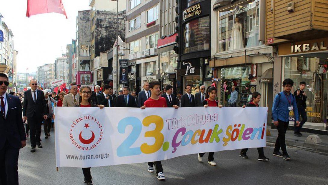 23. Türk Dünyası Çocuk Şöleni Başladı