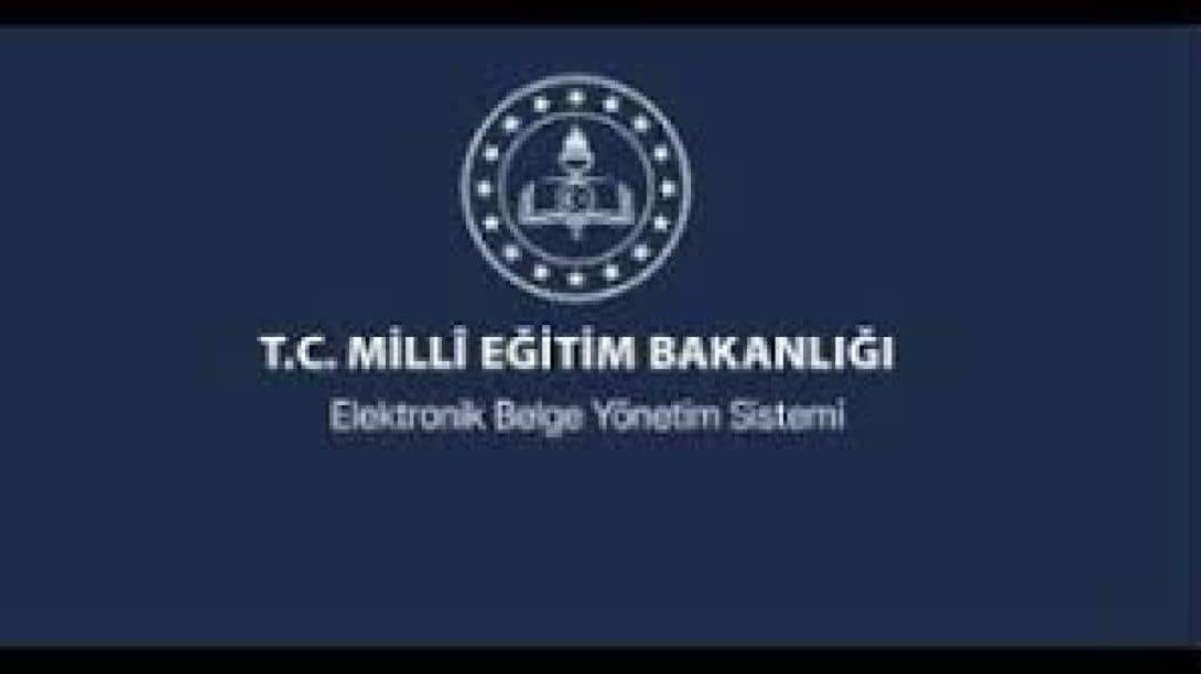 EBYS Eğitim Sayfası