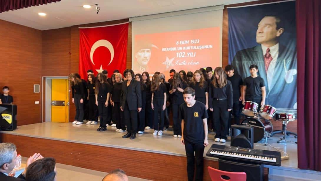 6 EKİM İSTANBUL'UN DÜŞMAN İŞGALİNDEN KURTULUŞU KADIKÖY'DE COŞKUYLA KUTLANDI